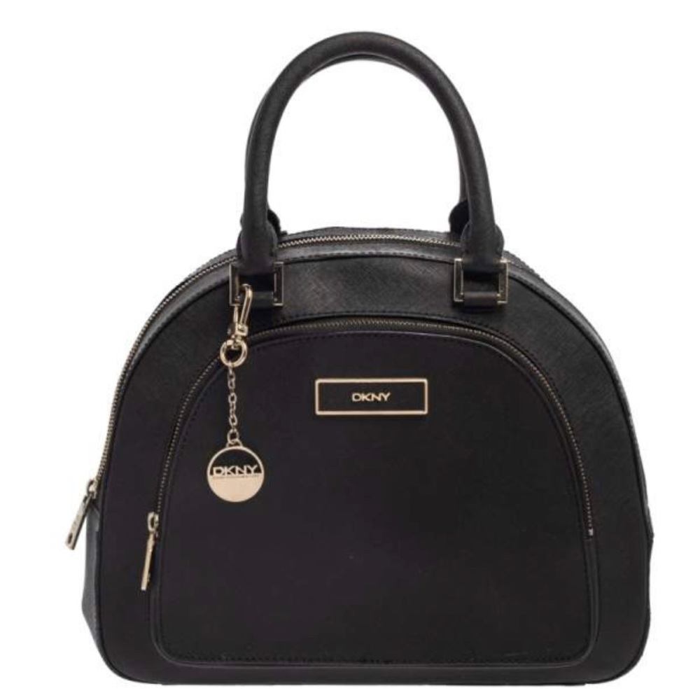DKNY Saffiano Leather Dome Bag